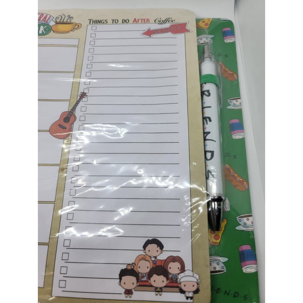 Friends Notepad and Pen - Picture 5 of 9